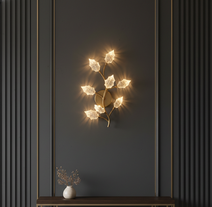Dazzling Petal Wall Light