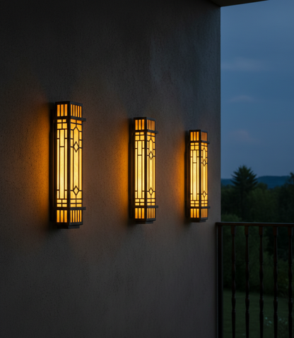 Modern Look Outdoor Wall Light