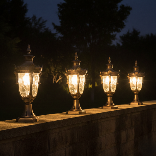 Bright Entryway Gate Light