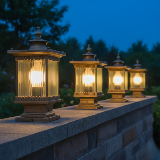 Gleaming Access Gate Light