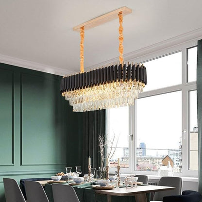 Eclipse Crystal Dining Chandelier