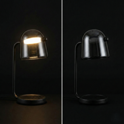 Smoke Dome Table Lamp