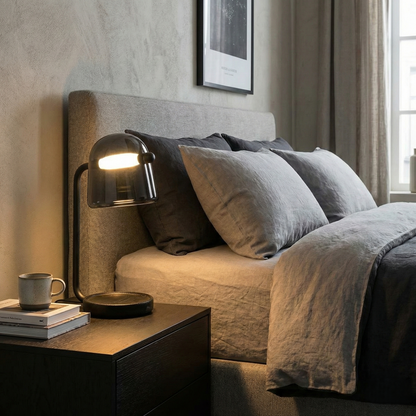Smoke Dome Table Lamp