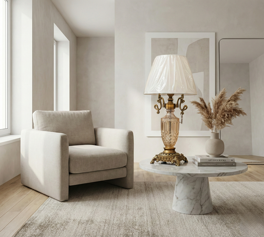The Amber Glow Table Lamp
