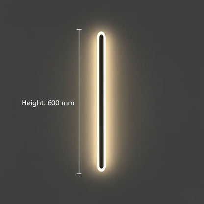 Minimalist Linear Stem Wall Light