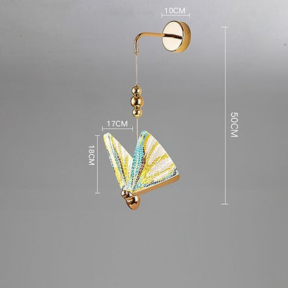 Butterfly colorful Wall Light