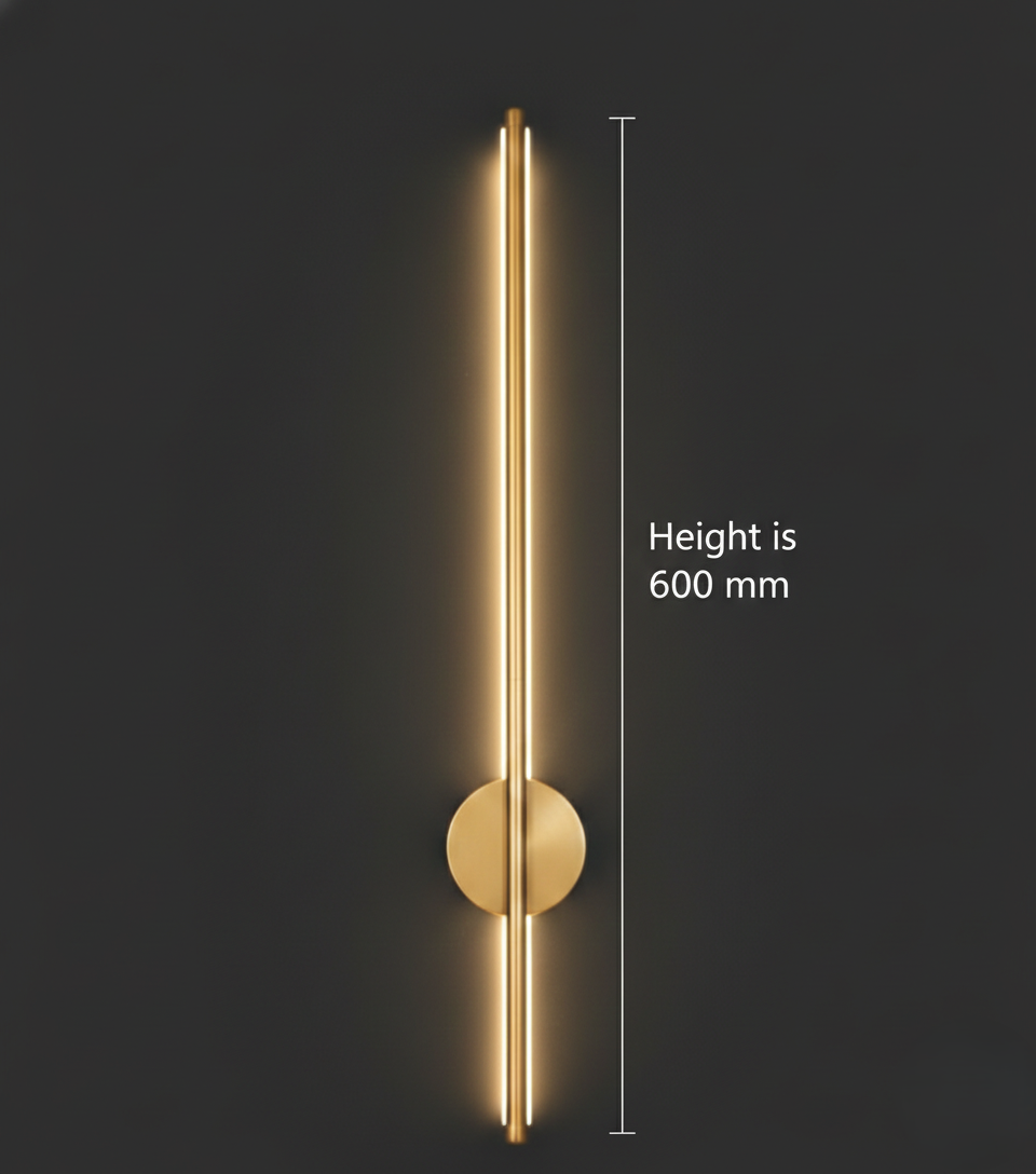 Long Stick Wall Light