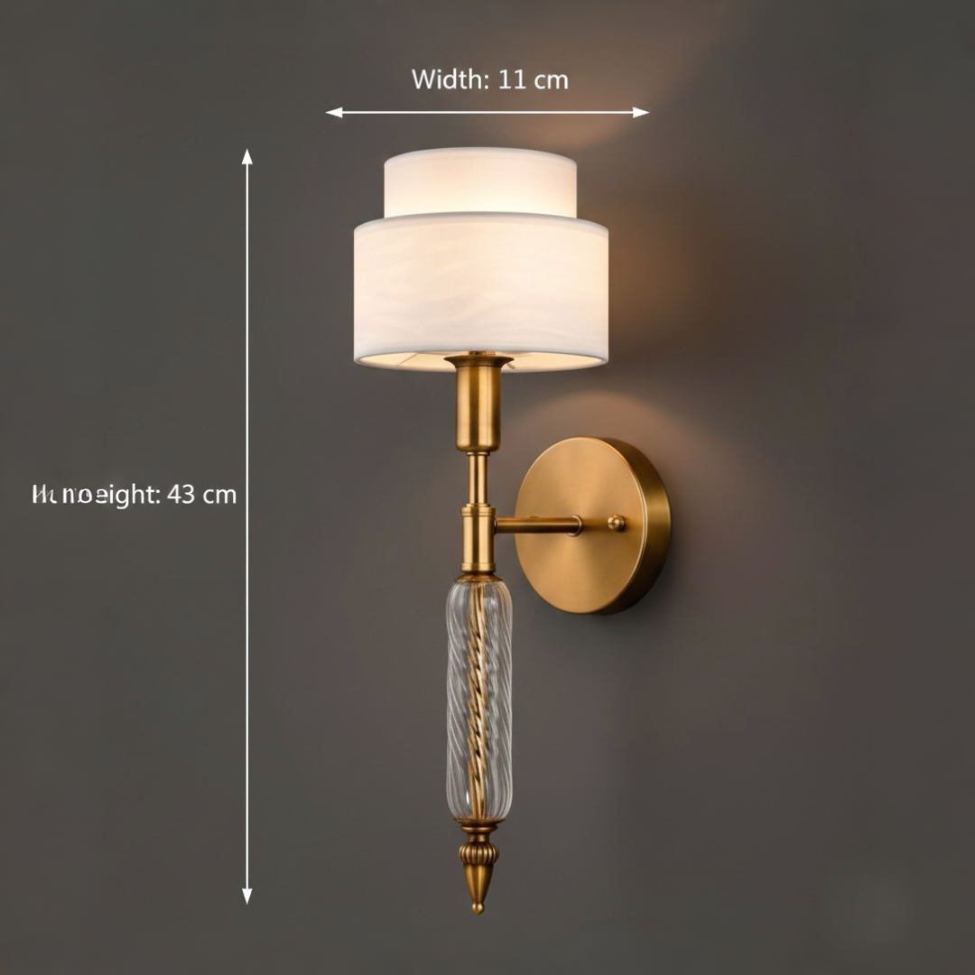 Elegant Lantern Wall Light