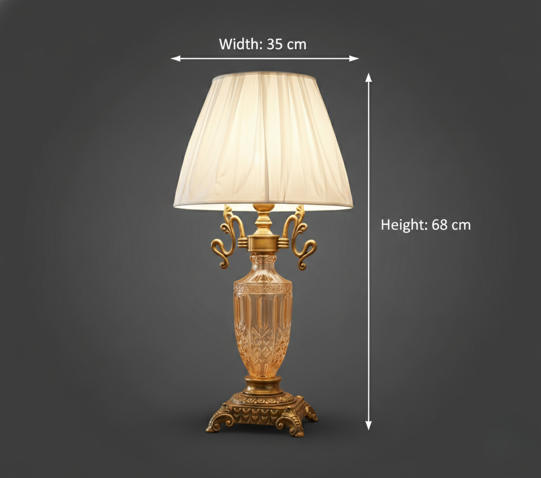 The Amber Glow Table Lamp