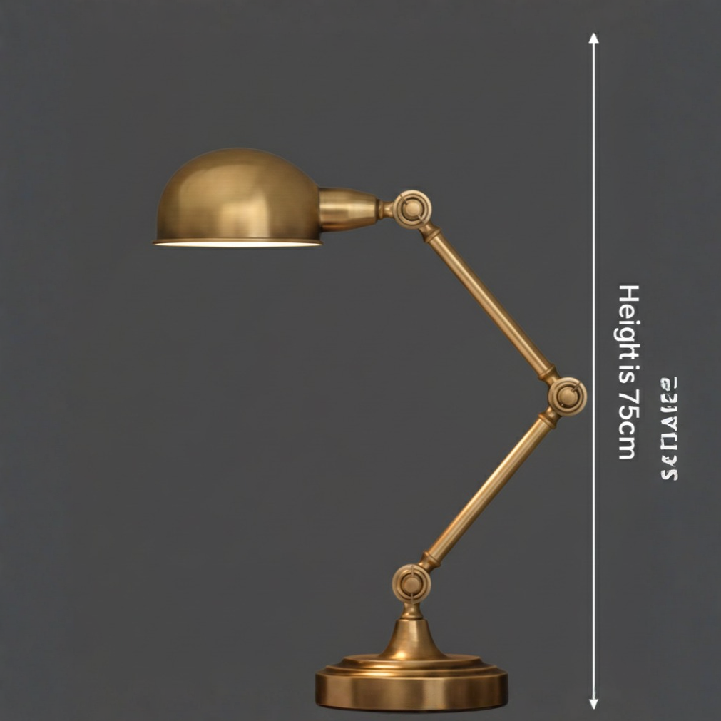 Gilded Groove Table Lamp