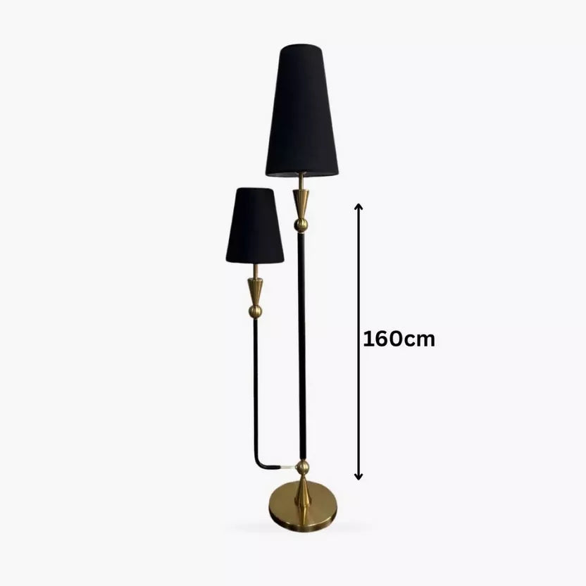 Black Radiance Floor Lamp