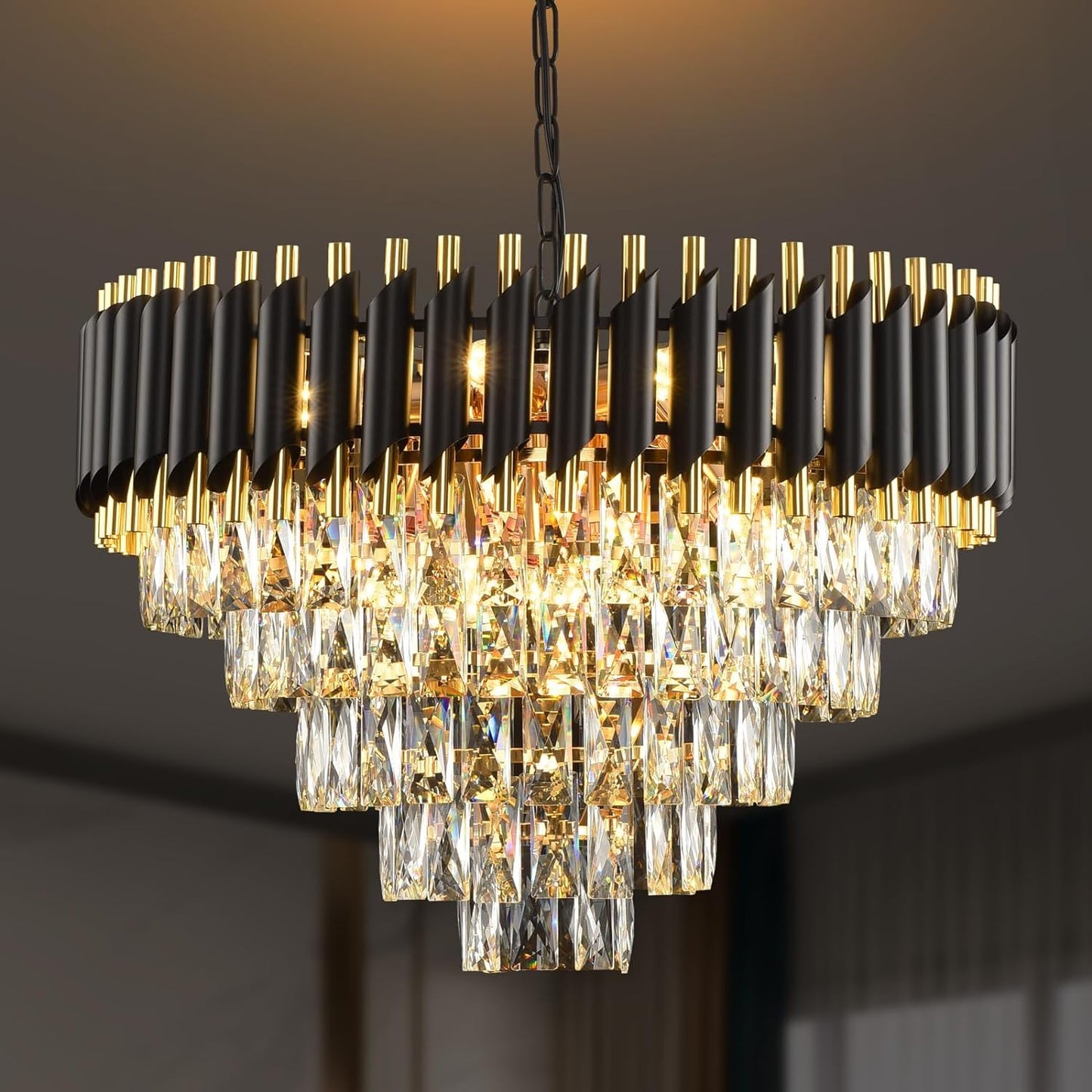 Eclipse Crystal Chandelier