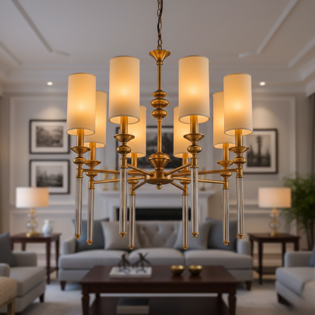 Artisan Shade Chandelier