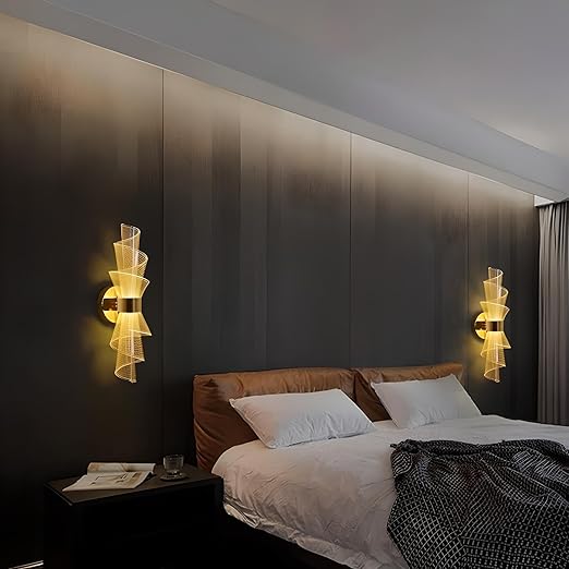 Twisted LED Wall Light