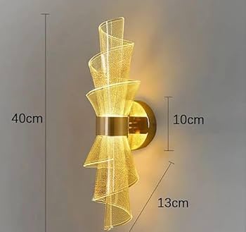 Twisted LED Wall Light