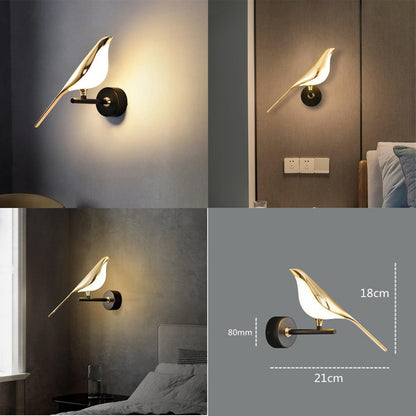 Bird Wall Light