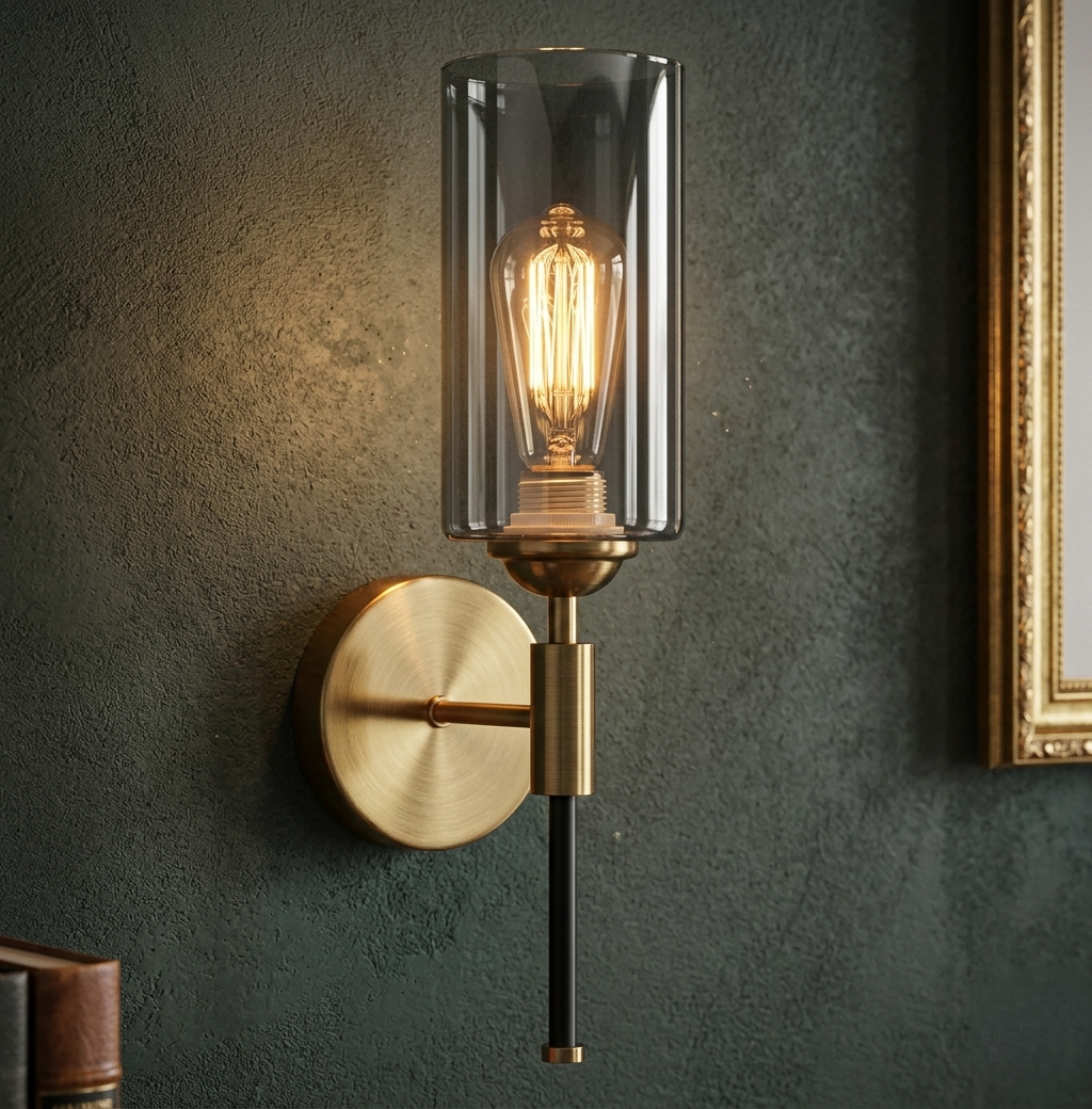 Glass Elegance Wall Light