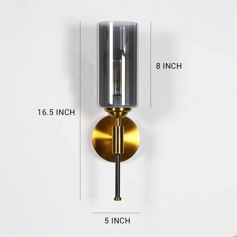Glass Elegance Wall Light