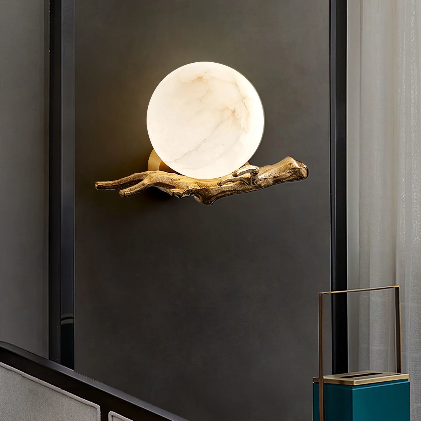Azure Pearl Wall Light