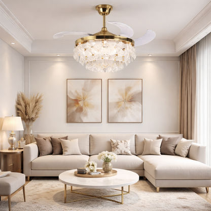 Orbis Chandelier Fan