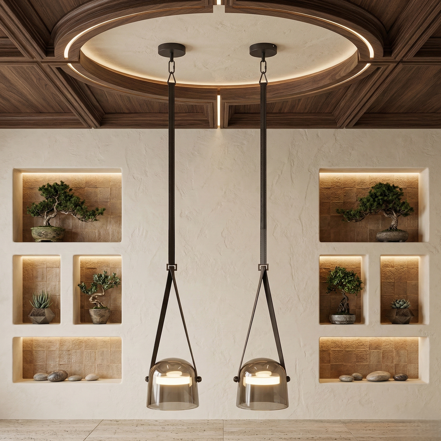 Smoke Dome pendant Light