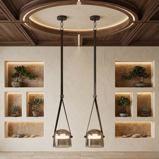 Smoke Dome pendant Light