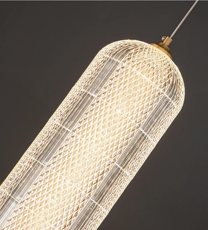 Sophisticated Spark Capsule Hanging Light