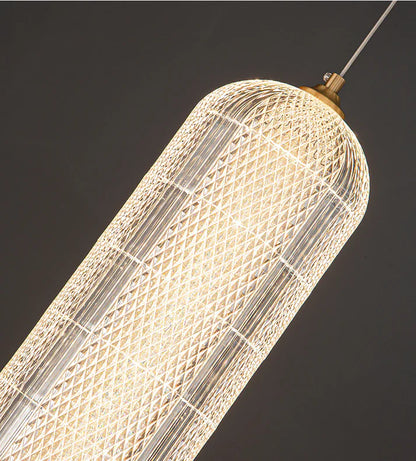 Sophisticated Spark Capsule Hanging Light