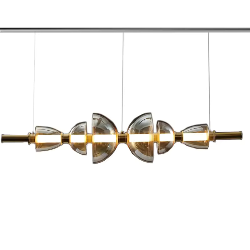 Threaded Linear Dining Chandelier