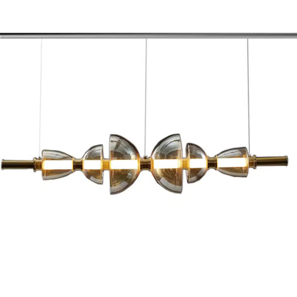 Threaded Linear Dining Chandelier