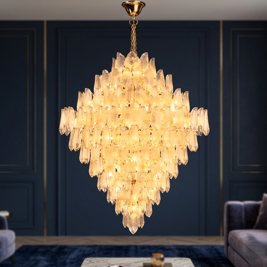 Star Lustre Duplex Chandelier