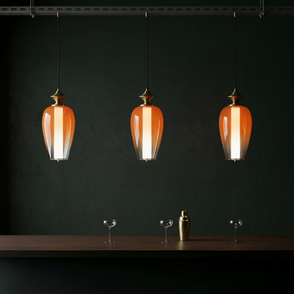 Orange Blossom Pendant Light
