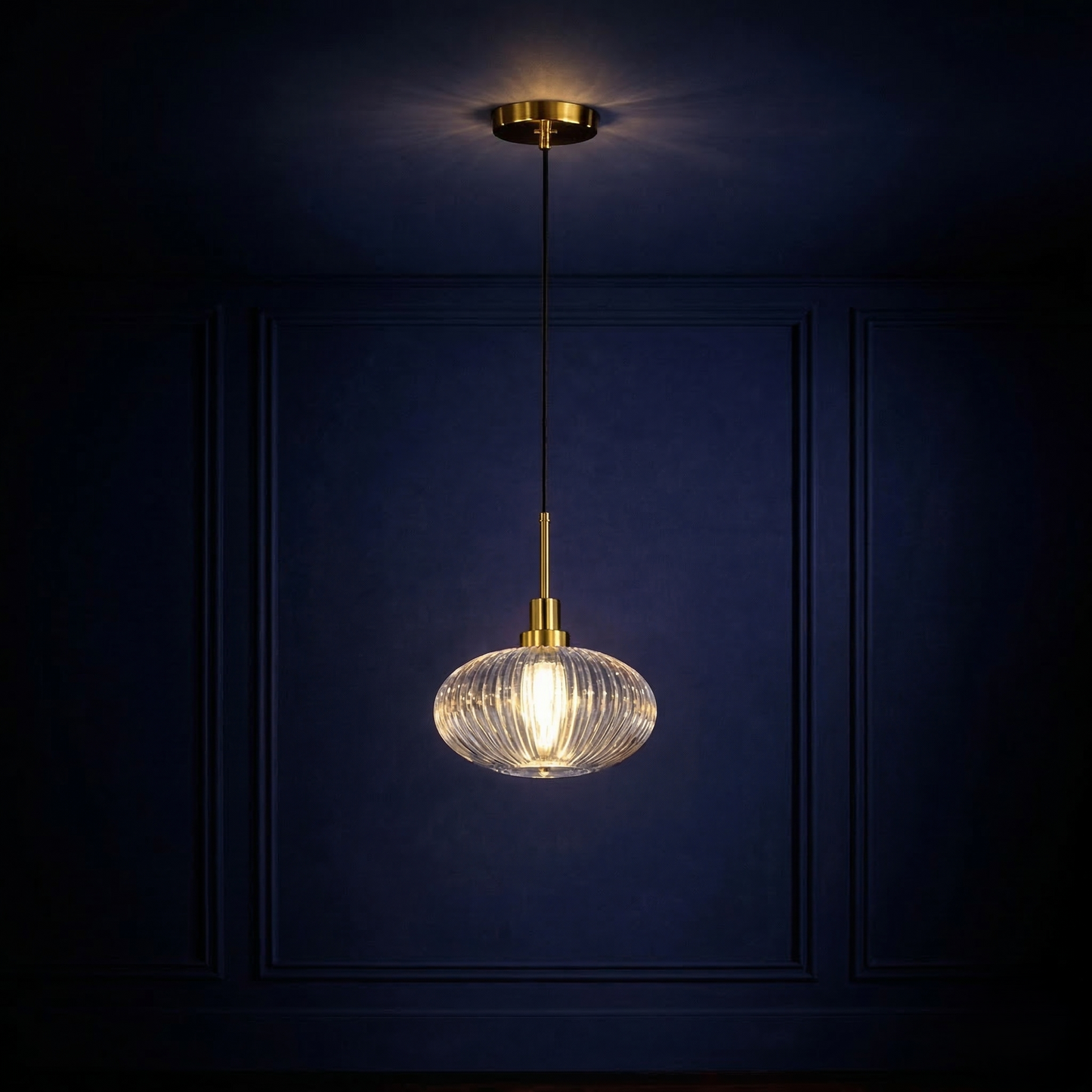 Crystal Globe Pendant Light
