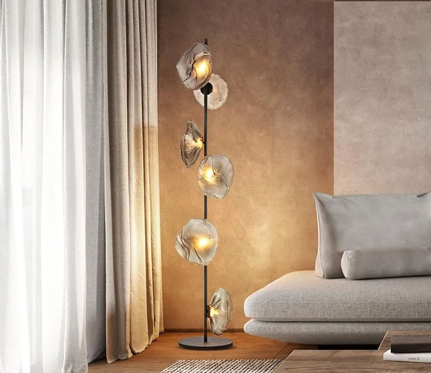 Quartz Flora Floor Lamp