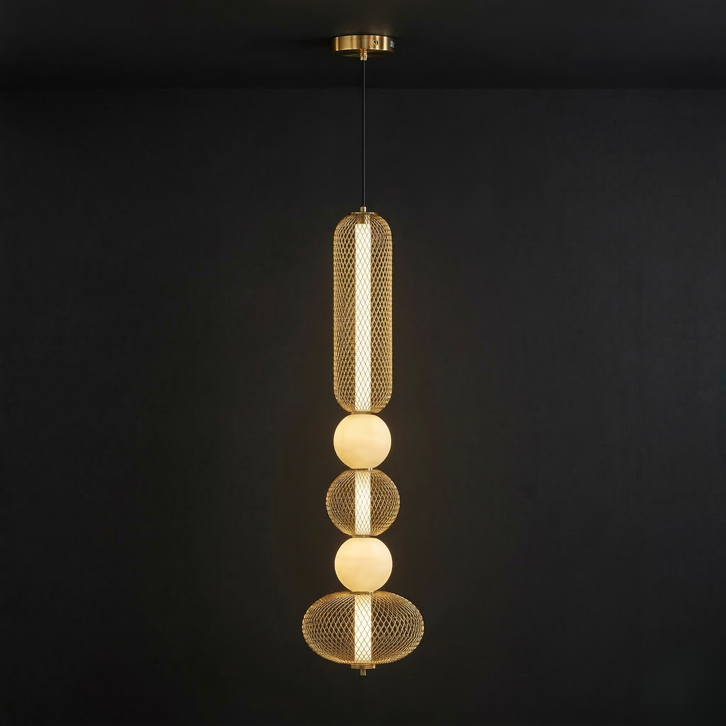 The Antique Cage Pendant Light