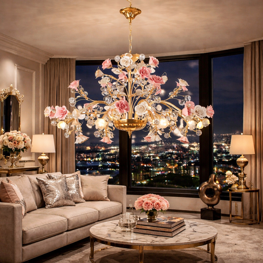 Royal Rose Chandelier