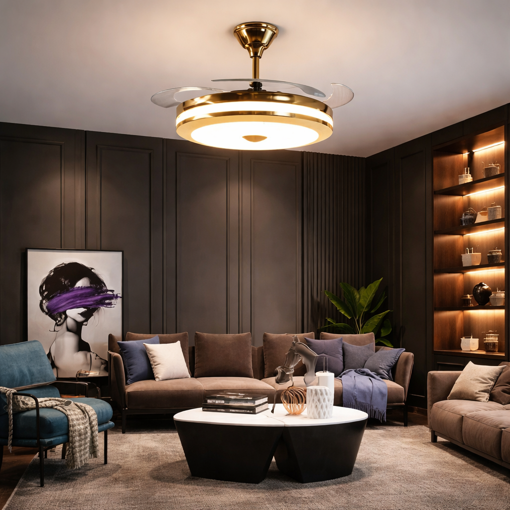 Sovereign Chandelier Fan