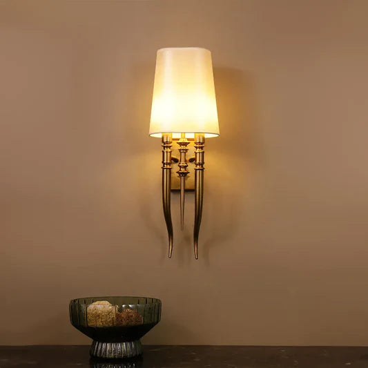 Antique White Wall Light