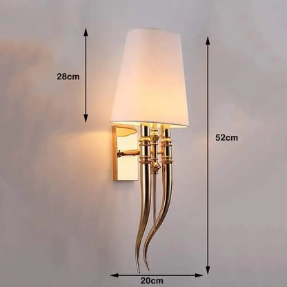 Antique White Wall Light
