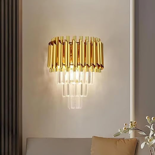 Eclipse Crystal Wall Light