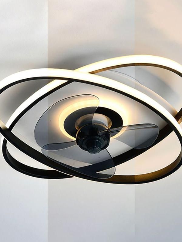 Modern Orbital Ring Ceiling Fan