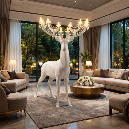 AntlerGlow Designer Sculpture