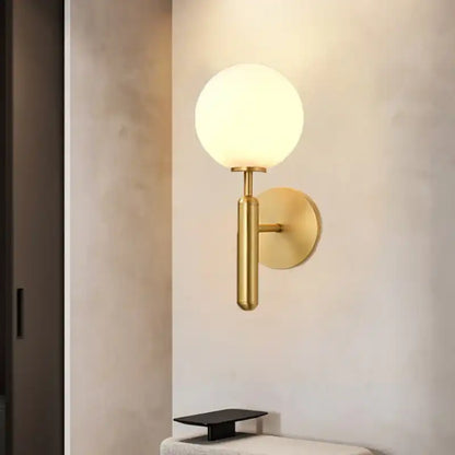 Modern Globe Wall Light