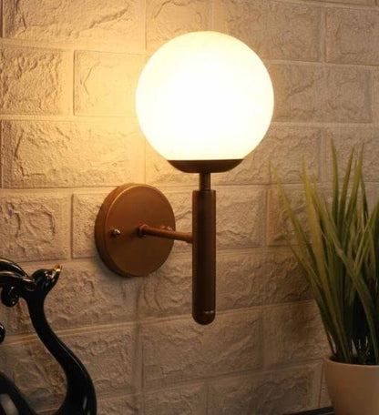 Modern Globe Wall Light