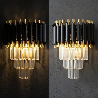 Eclipse Crystal Wall Light