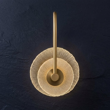 Golden Bloom Wall Light
