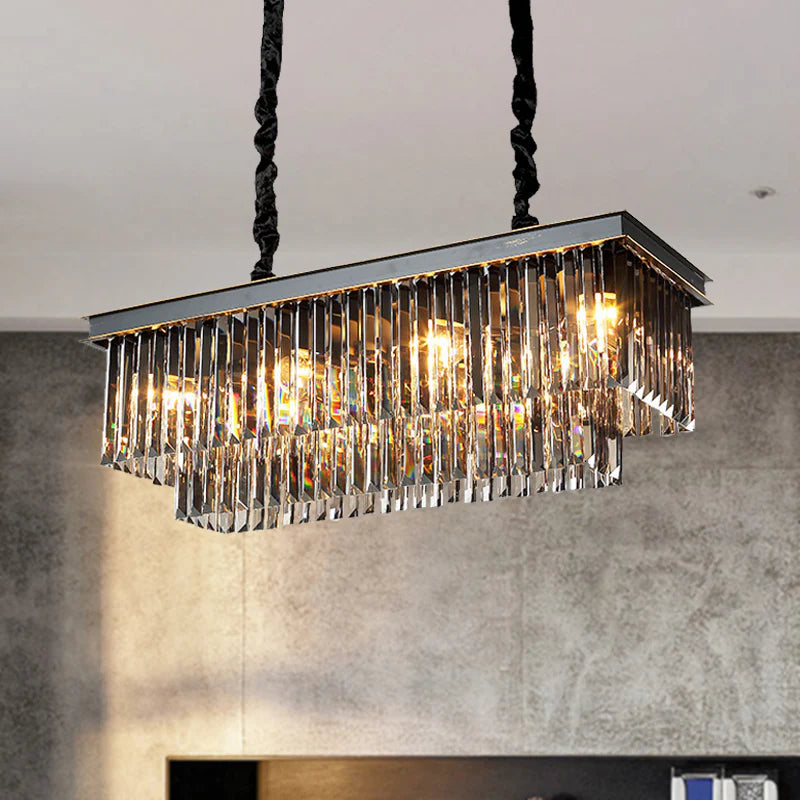 Eterna Glow Crystal Dining Chandelier
