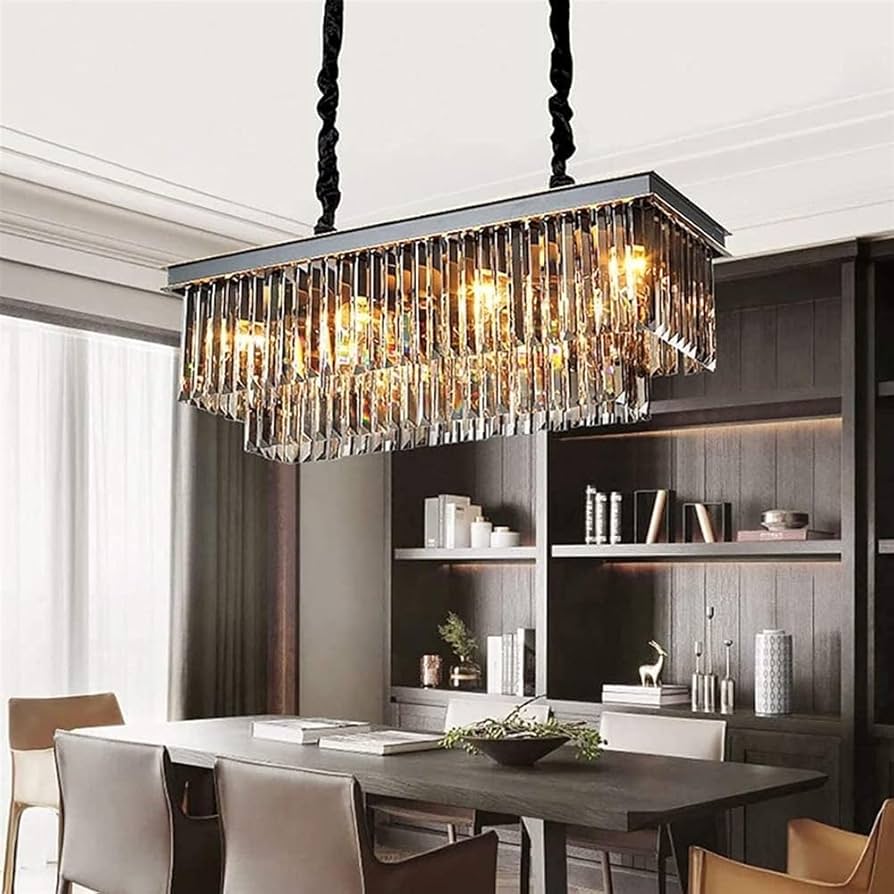 Eterna Glow Crystal Dining Chandelier