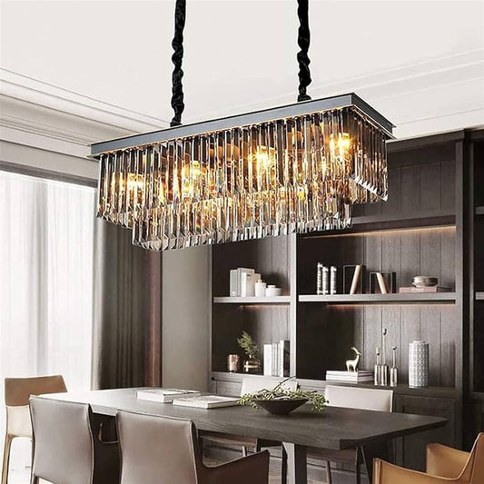 Eterna Glow Crystal Dining Chandelier