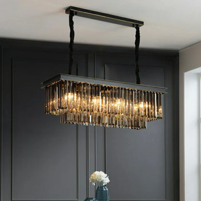 Eterna Glow Crystal Dining Chandelier